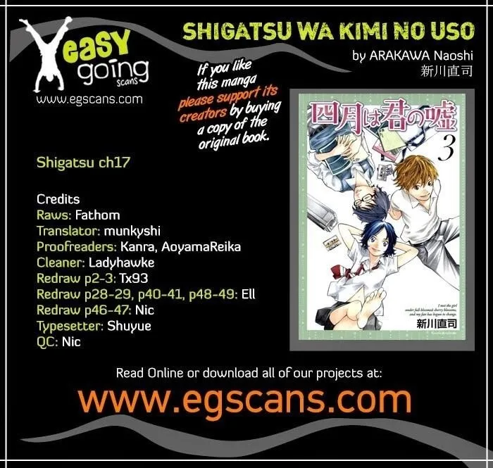 Shigatsu wa Kimi no Uso,Chapter  17,No.1