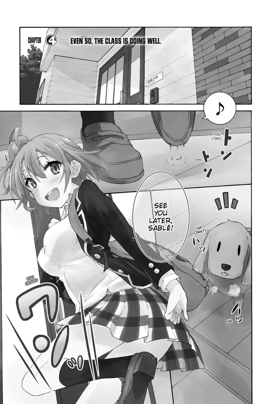 My Youth Romantic Comedy Is Wrong as I Expected,Chapter 4,No.1