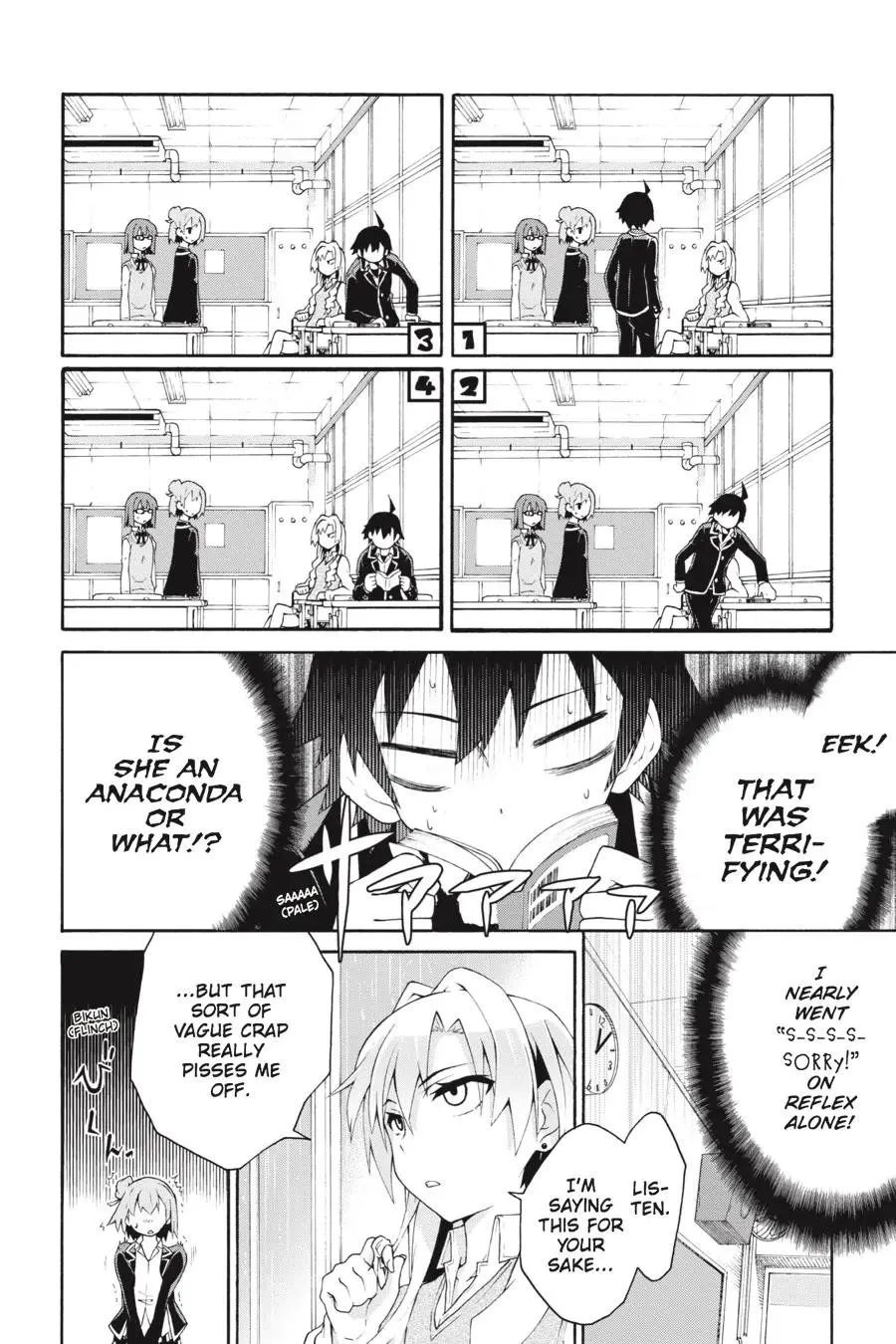 My Youth Romantic Comedy Is Wrong as I Expected,Chapter 4,No.15