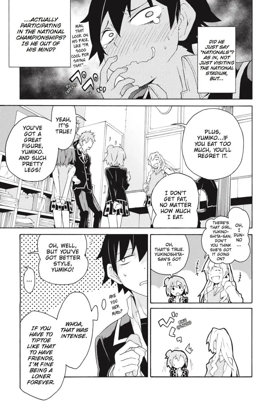 My Youth Romantic Comedy Is Wrong as I Expected,Chapter 4,No.8
