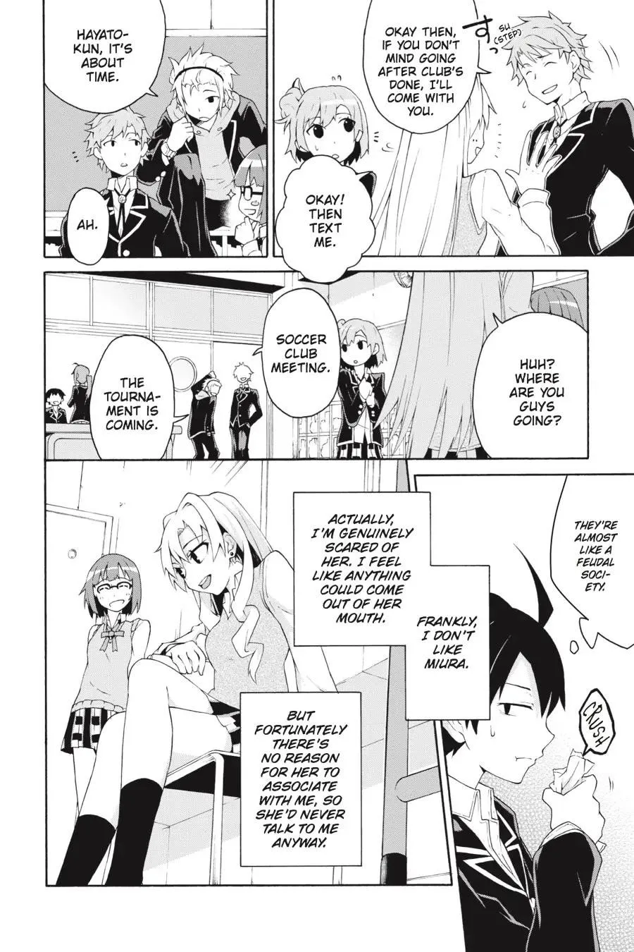 My Youth Romantic Comedy Is Wrong as I Expected,Chapter 4,No.9