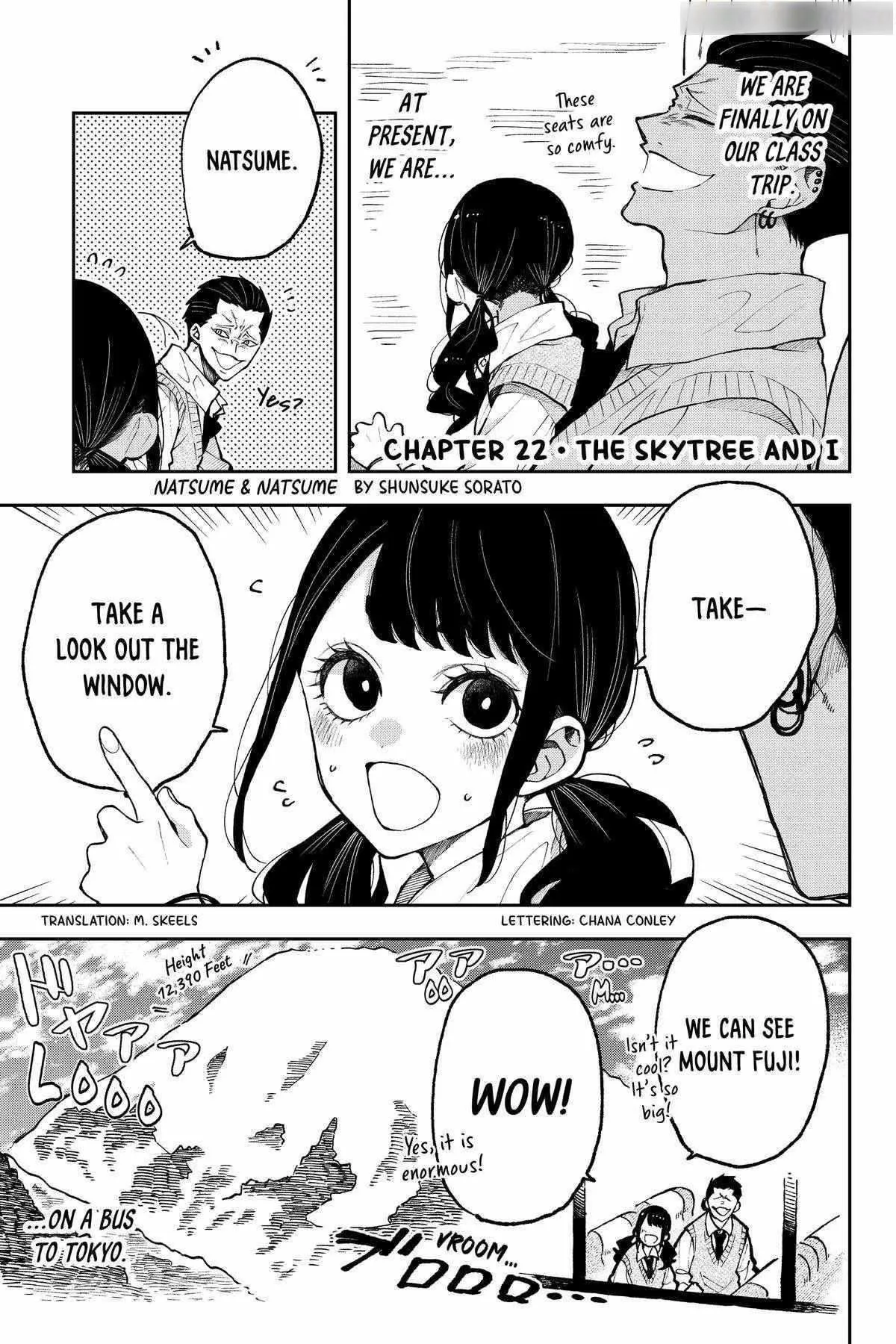 Natsume And Natsume,Chapter 22,No.1